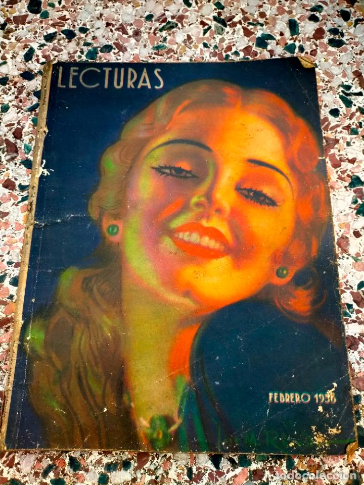 Coleccionismo de Revistas y Peri&oacute;dicos: Revista antigua lecturas febrero 1936