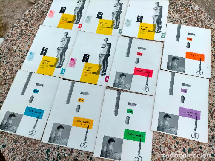 Coleccionismo de Revistas y Peri&oacute;dicos: Lote de revistas antiguas estetica belleza caracter hogar leccion practica curso corte y confeccion