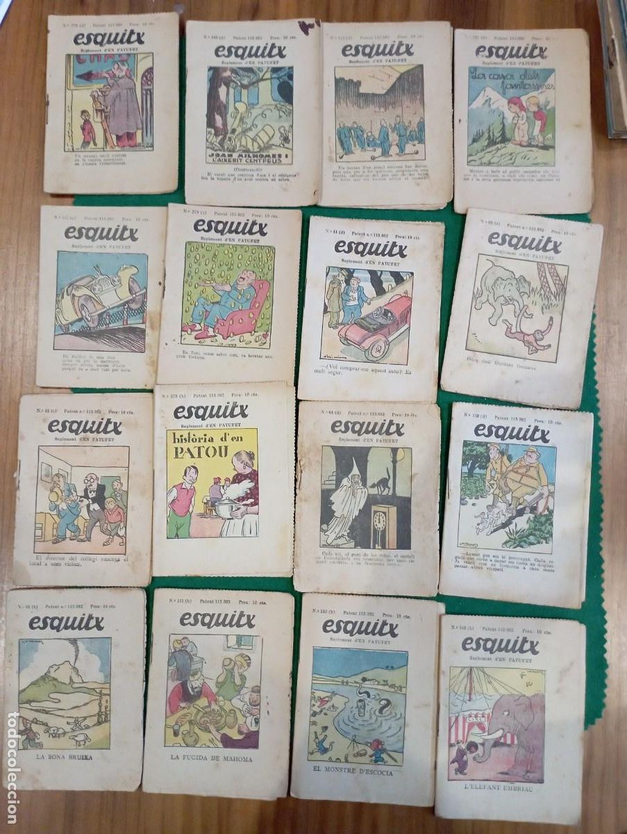 Collection Magazines and Newspapers: Lote 38 cuentetitos. Esquitx