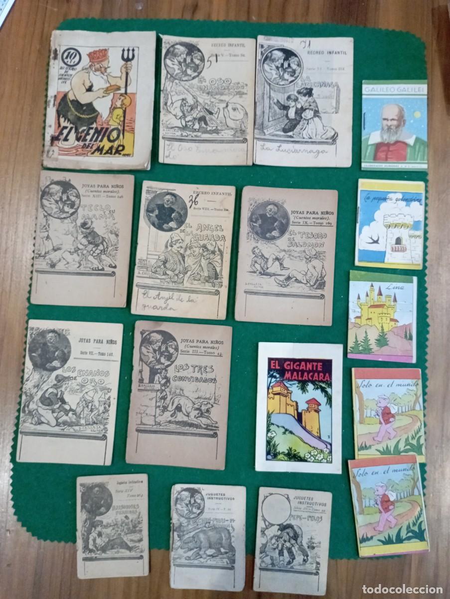 Coleccionismo de Revistas y Peri&oacute;dicos: Lote 16 cuentetitos. Varias colecciones, algunos sin portada