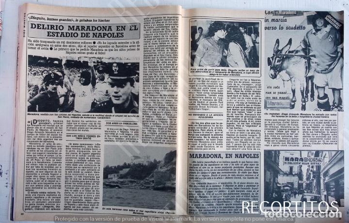 Coleccionismo de Revistas y Peri&oacute;dicos: MARADONA