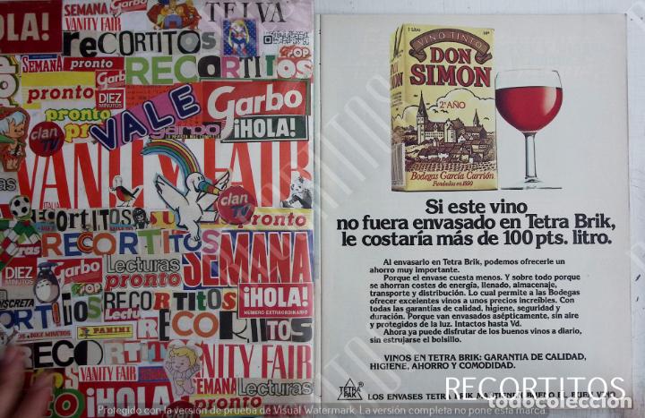 Collezionismo di Riviste e Giornali: don simon vino de mesa anuncio publicidad