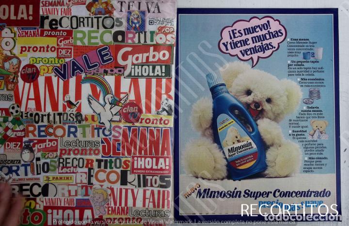 Collezionismo di Riviste e Giornali: MIMOSIN ANUNCIO PUBLICIDAD