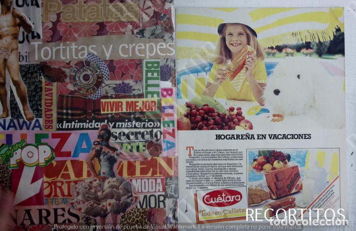 Coleccionismo de revistas y peri&oacute;dicos: HOGARE&Ntilde;A galletas cuetara anuncio publicidad