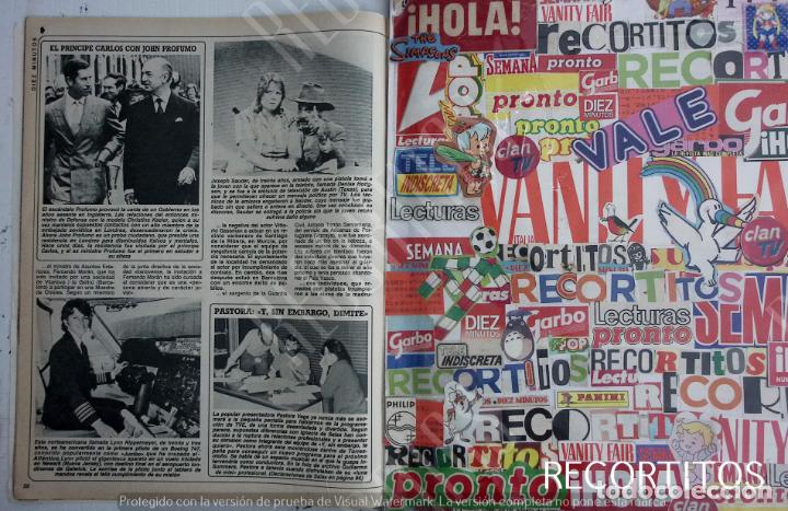 Collectionnisme de Revues et Journaux: escandalo profumo carlos de inglaterra lynn rippelmeyer la primera piloto del boeing 747 pastora