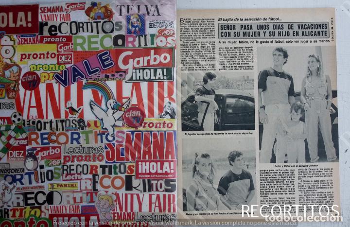 Coleccionismo de revistas y peri&oacute;dicos: juan antonio se&ntilde;or zaragoza cf