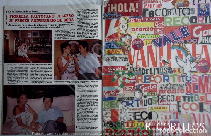 Coleccionismo de revistas y peri&oacute;dicos: fiorella faltoyano