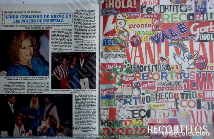 Coleccionismo de revistas y peri&oacute;dicos: linda christian gunilla von bismark