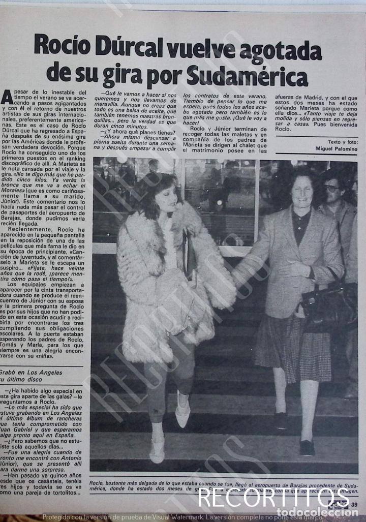 Coleccionismo de Revistas y Peri&oacute;dicos: ROCIO DURCAL