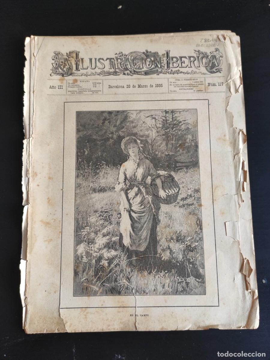 Coleccionismo de Revistas y Peri&oacute;dicos: LA ILUSTRACI&Oacute;N IB&Eacute;RICA. N&ordm; 117. A&Ntilde;O 1885. UN ACTO DE FE (CUADRO DE FRANZ). EL TEMPLO DE LA VI.. LEER