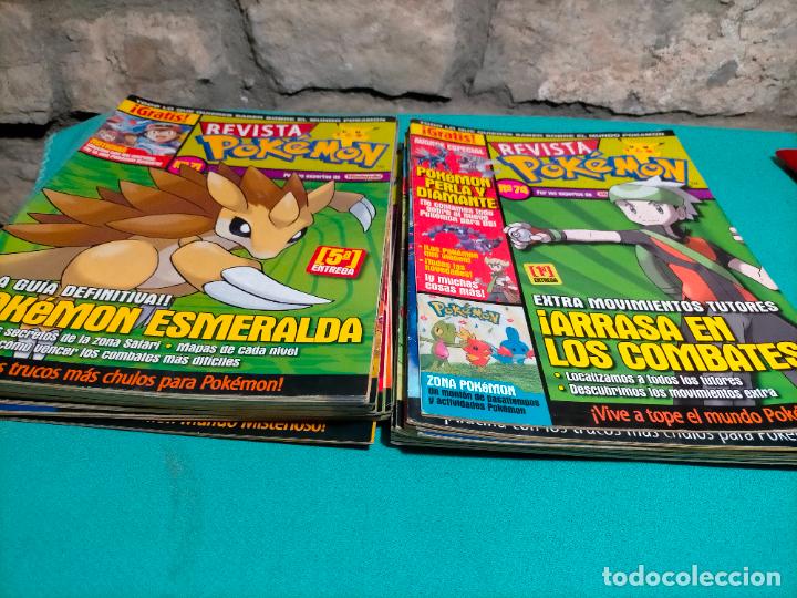 Coleccionismo de Revistas y Peri&oacute;dicos: Lote de revistas revista Pok&eacute;mon a&ntilde;os 2000~ suplemento de Nintendo acci&oacute;n Rub&iacute; Zafiro Esmeralda