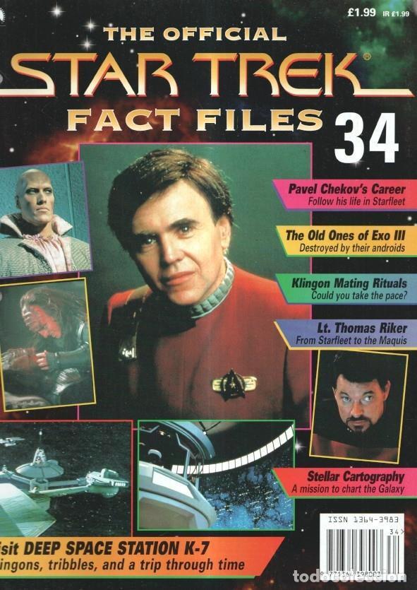 Coleccionismo de Revistas y Peri&oacute;dicos: The Official Star Trek Fact Files 034