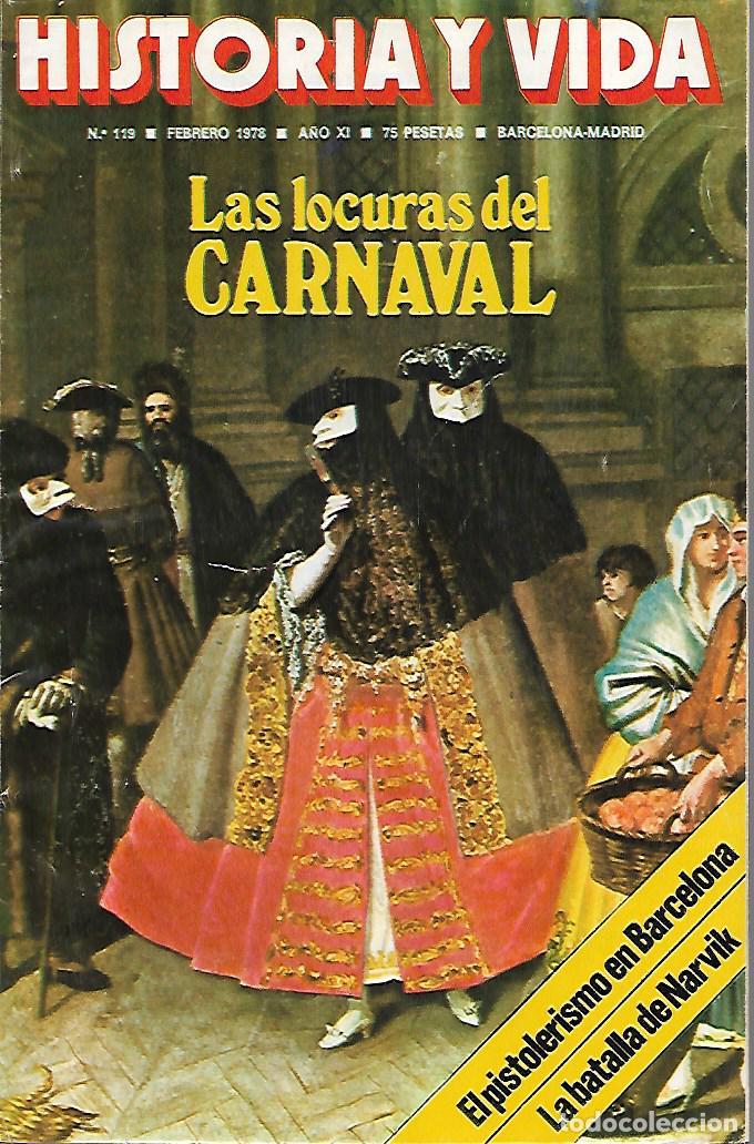 Coleccionismo de Revistas y Peri&oacute;dicos: Historia y vida (numero 119) - Varios autores