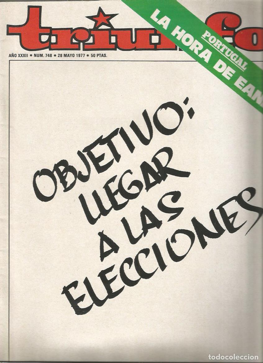 Collection Magazines and Newspapers: Triunfo (numero 748) - Varios autores