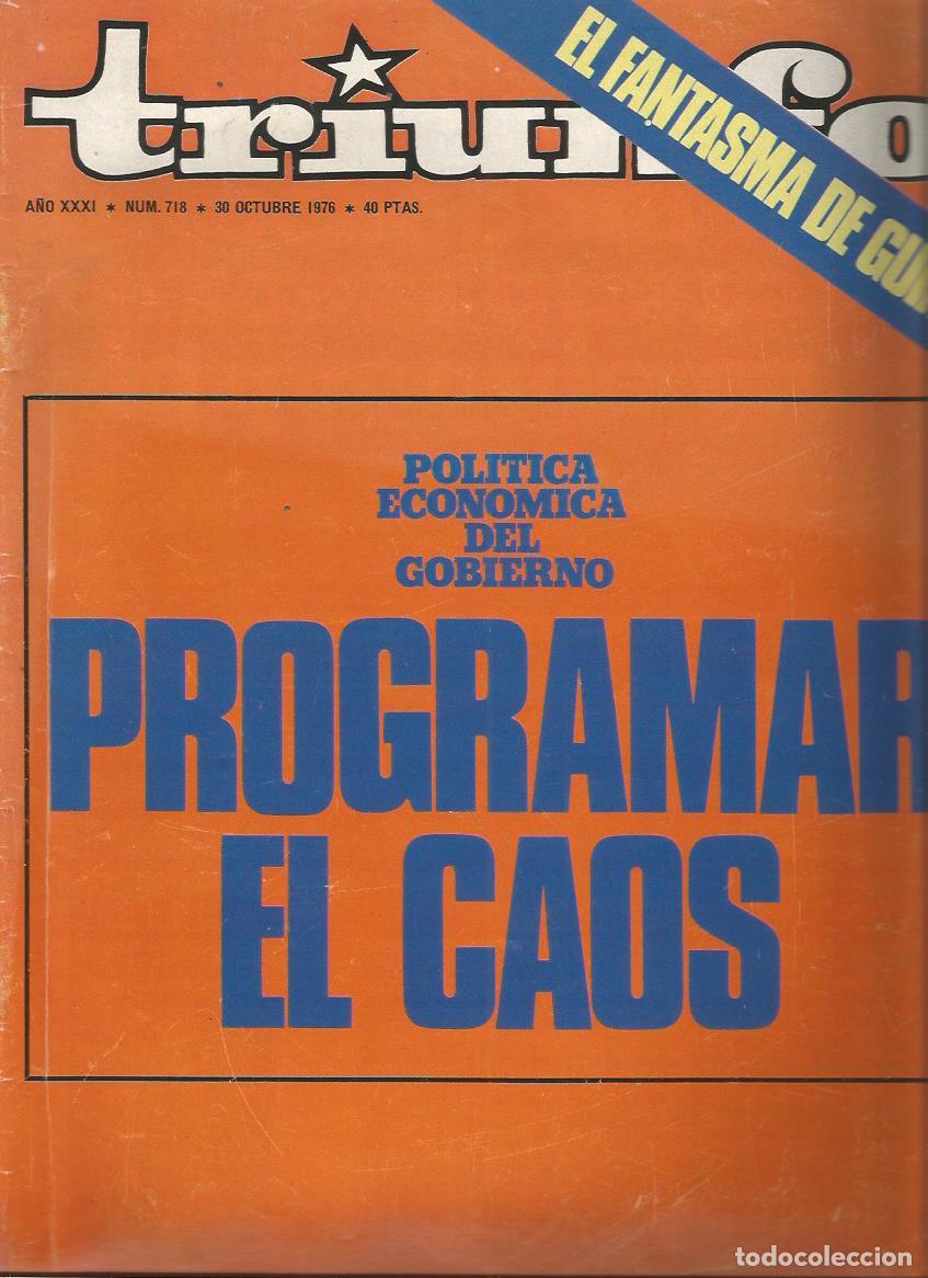 Collection Magazines and Newspapers: Triunfo (numero 718) - Varios autores