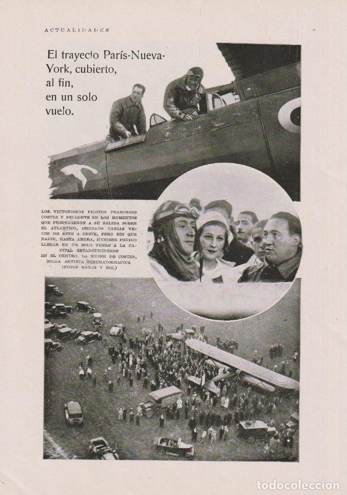 Photo Vintage Originale Des Aviateurs Bellonte Et Costes Au Bourget (1938) - Tirage Argentique 13x18,5 Cm - Collection