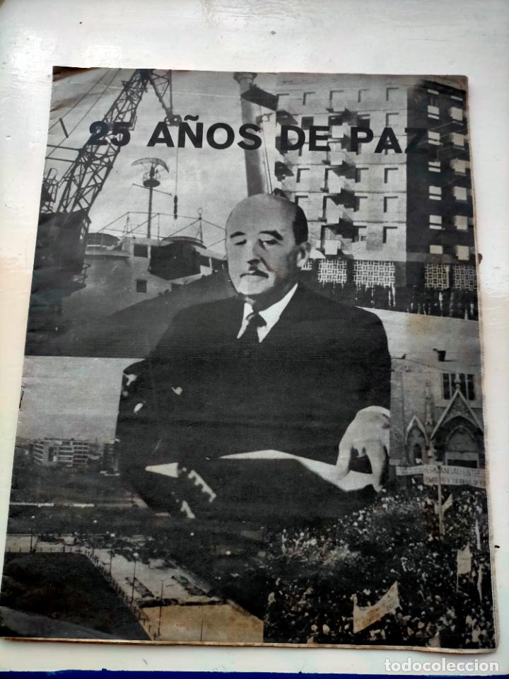 Collectionnisme de Revues et Journaux: Revista antigua 25 a&ntilde;os de paz 1964 la actualidad catalana suplemento semanal 13