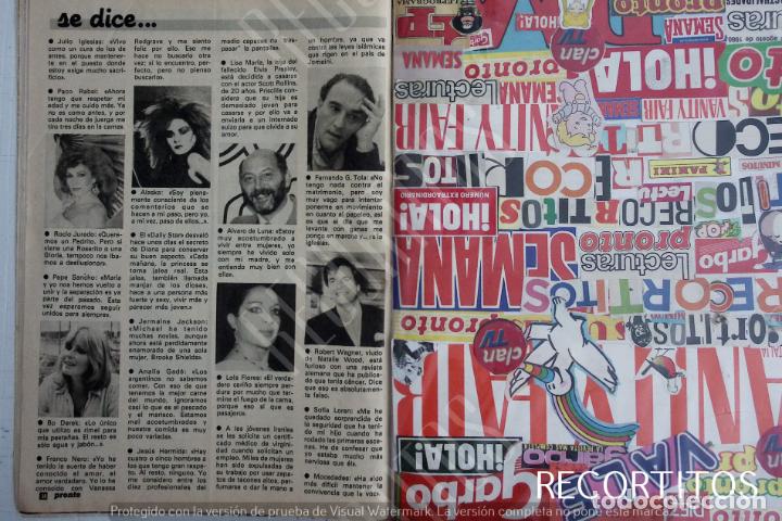 Coleccionismo de Revistas y Peri&oacute;dicos: alaska bo derek lola flores rocio jurado robert wagner fernando g tola alvaro luna