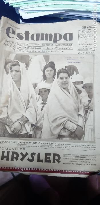 Coleccionismo de Revistas y Peri&oacute;dicos: Revista Grafica Estampa N. 44 de Octubre 1928