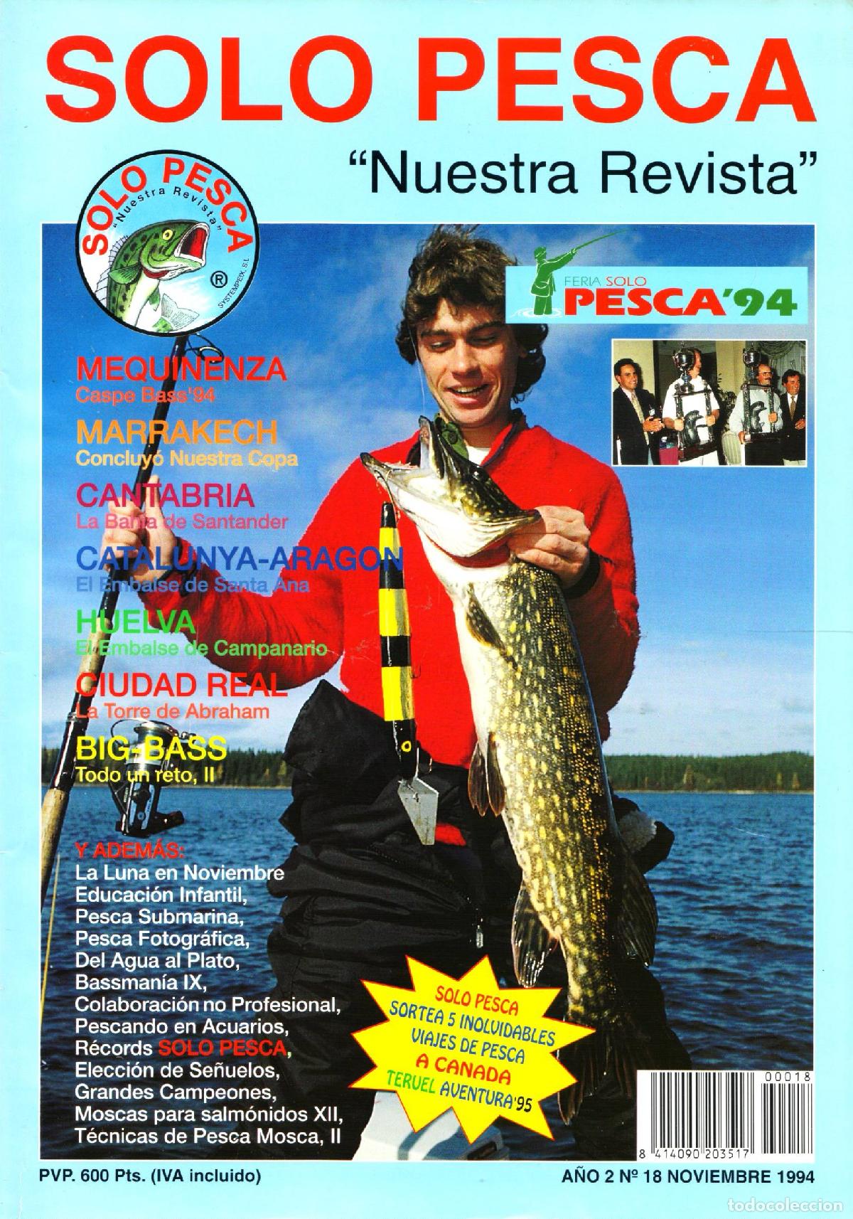 Sammeln von Zeitschriften und Zeitungen: Solo pesca (numero 18) - Varios autores