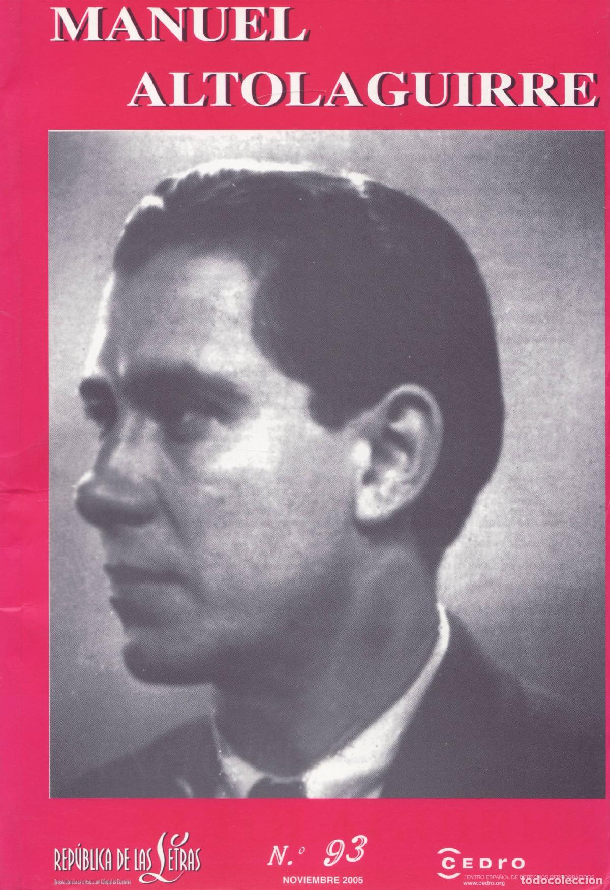 Sammeln von Zeitschriften und Zeitungen: Republica de las letras (Manuel Altolaguirre, numero 93) - Varios autores