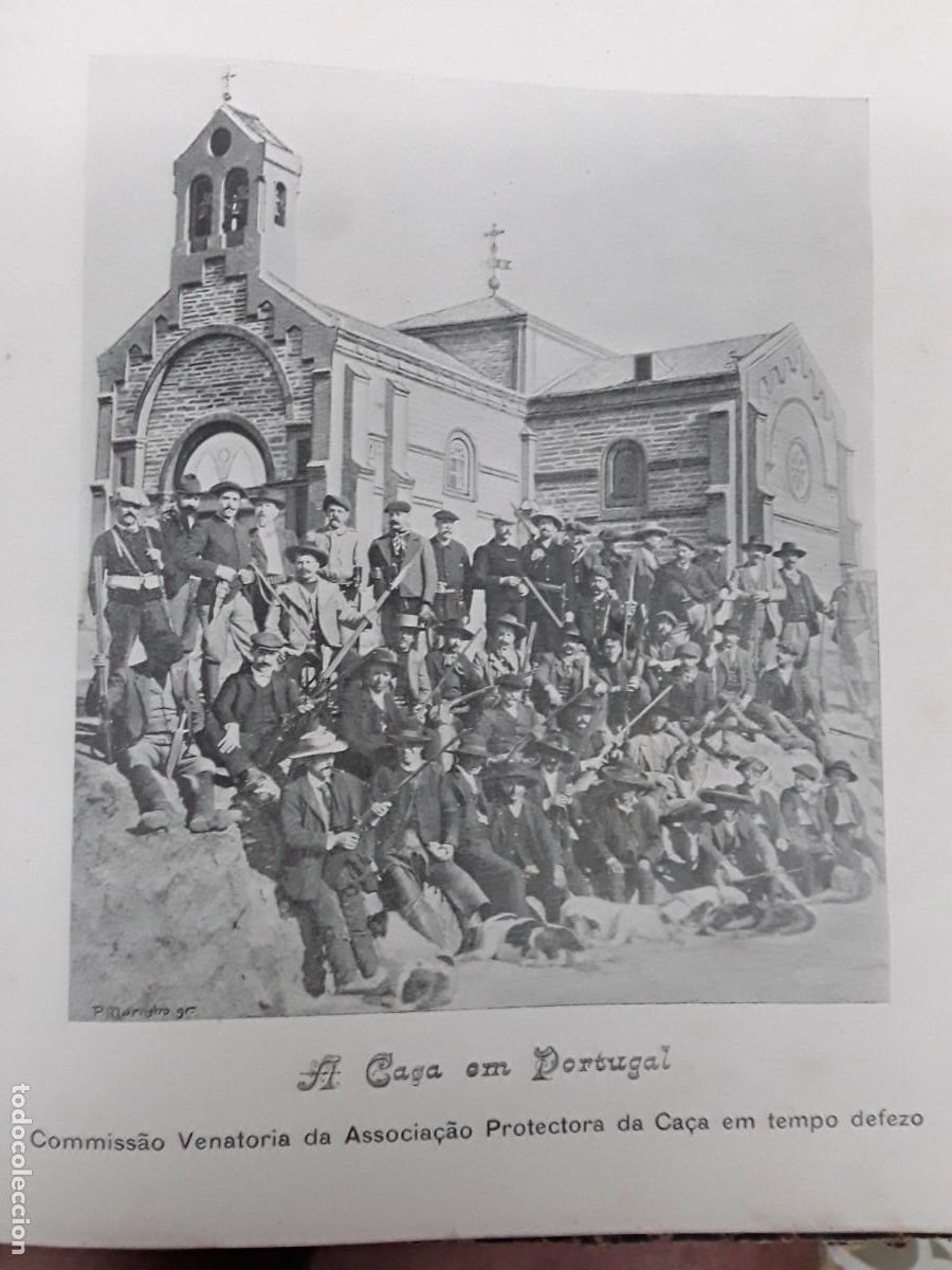 Collezionismo di Riviste e Giornali: A CA&Ccedil;A EM PORTUGAL VENADO LOBO CA&Ccedil;ADORES DA CIDADE DO FUNCHAL CAZA JARDINS LISBOA REVISTA 1902
