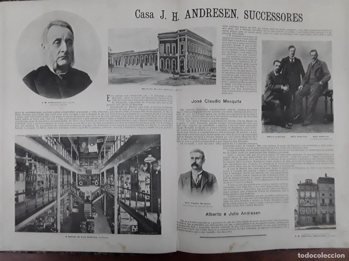 Collection Magazines and Newspapers: CASA J.H. ANDRESEN SUCCESORES PORTO MANAOS CASA COMMERCIAL REVISTA A&Ntilde;O 1901