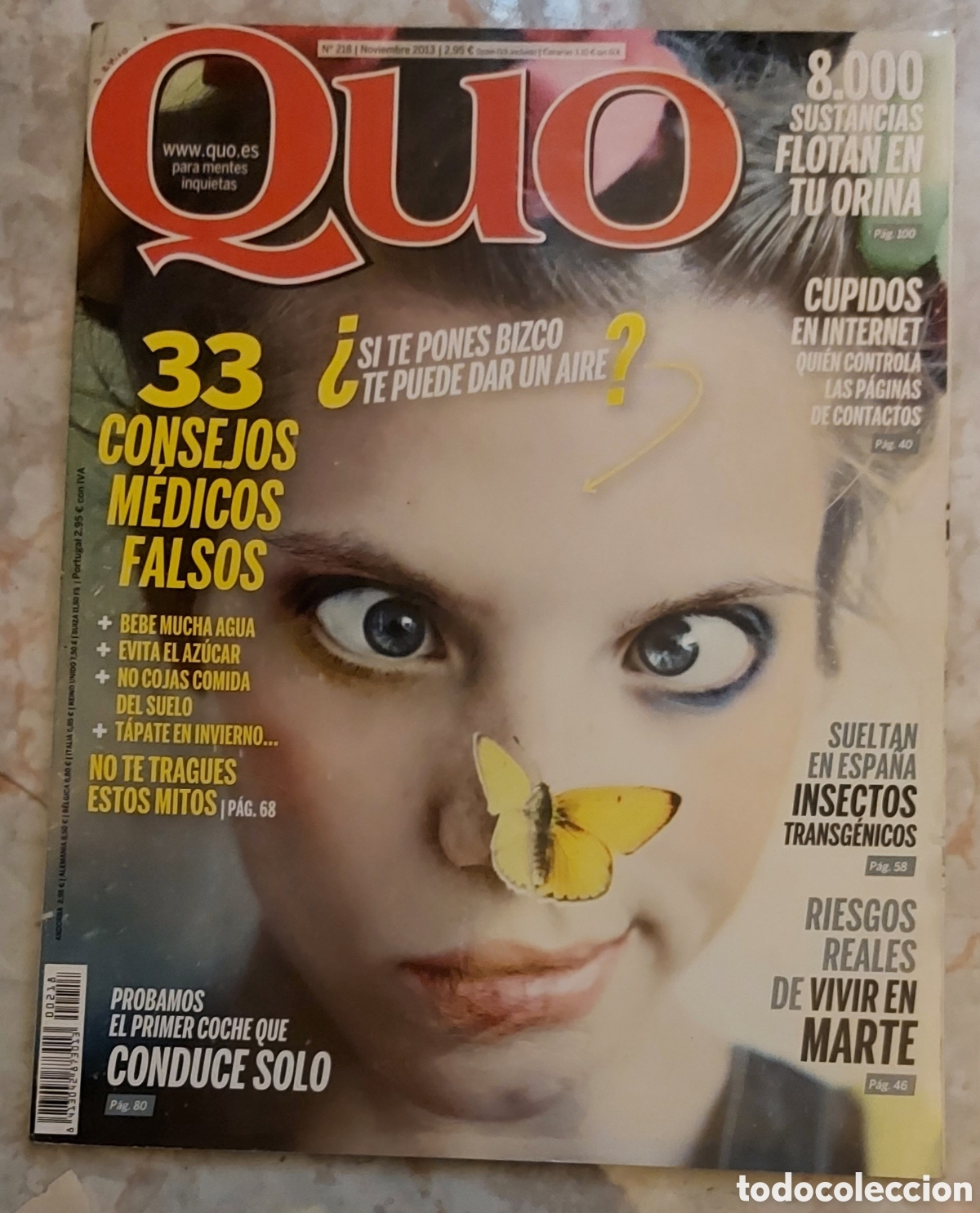 Coleccionismo de Revistas y Peri&oacute;dicos: Revista Quo n&deg;218. Consejos medicos falsos