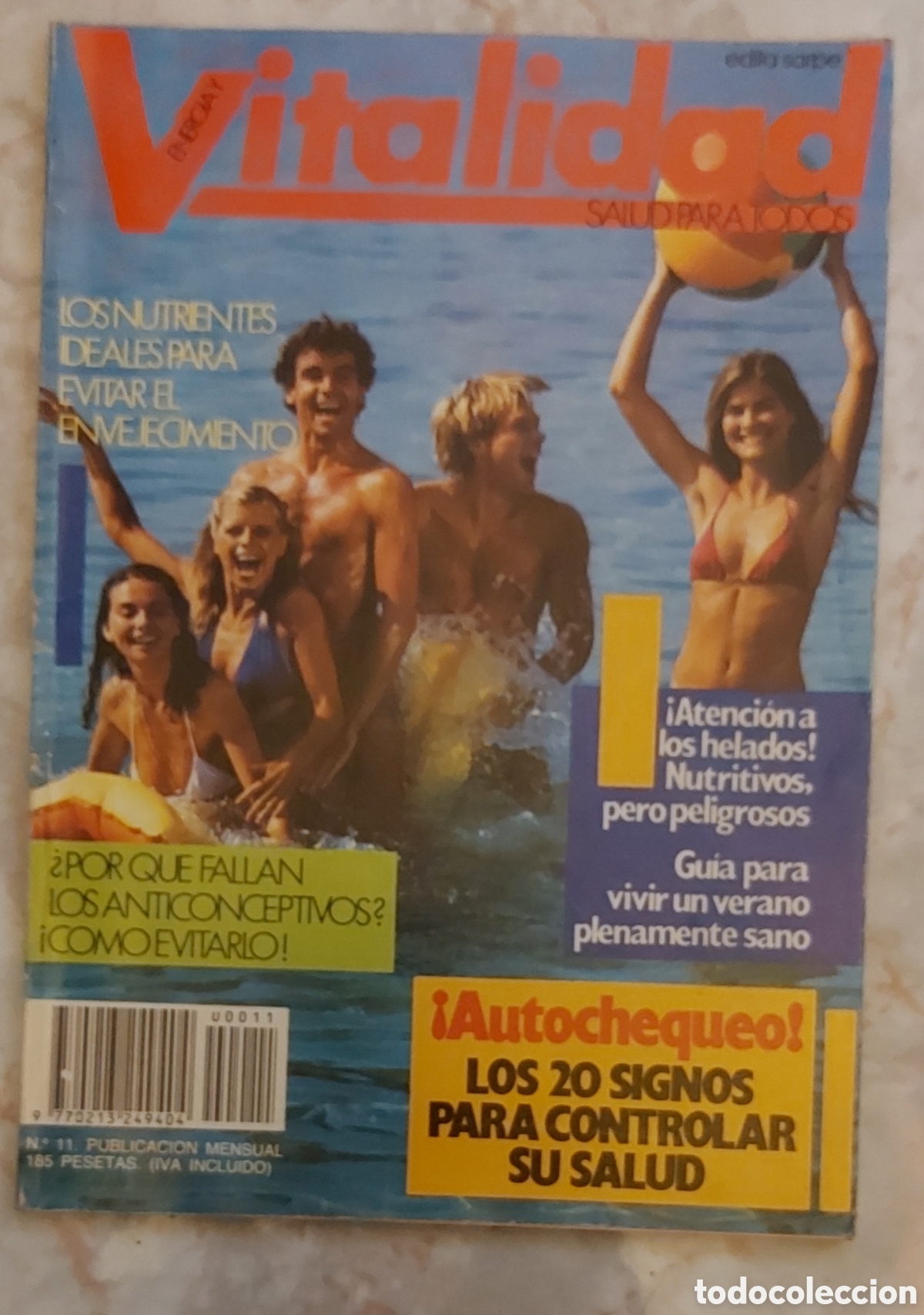 Coleccionismo de Revistas y Peri&oacute;dicos: Revista Vitalidad n&deg;11