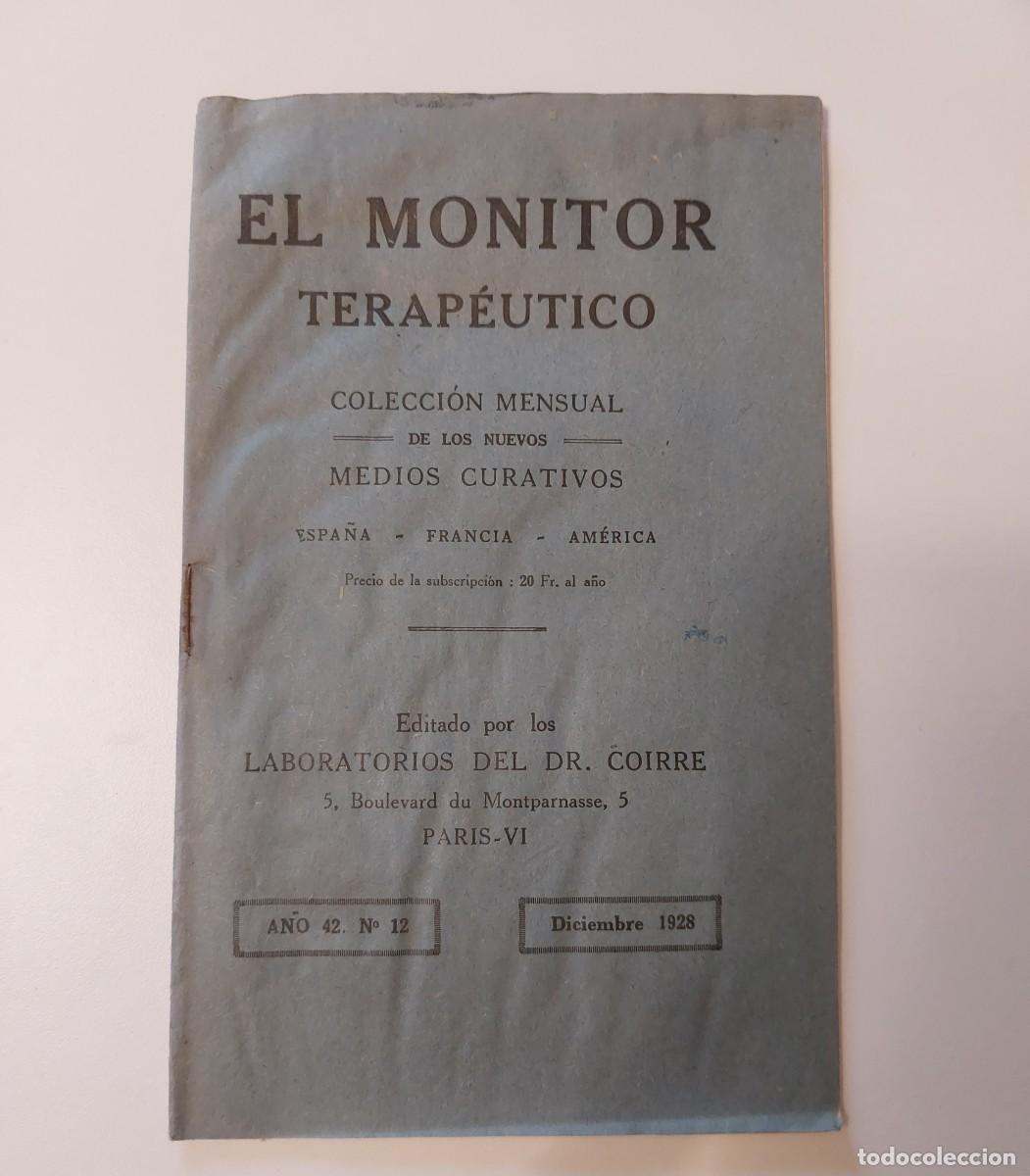 Collezionismo di Riviste e Giornali: Revista antigua Siglo XX 1928 El monitor terap&eacute;utico