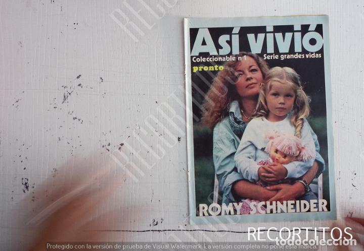 Coleccionismo de Revistas y Peri&oacute;dicos: asi vivio romy schneider capitulo 1 alain delon