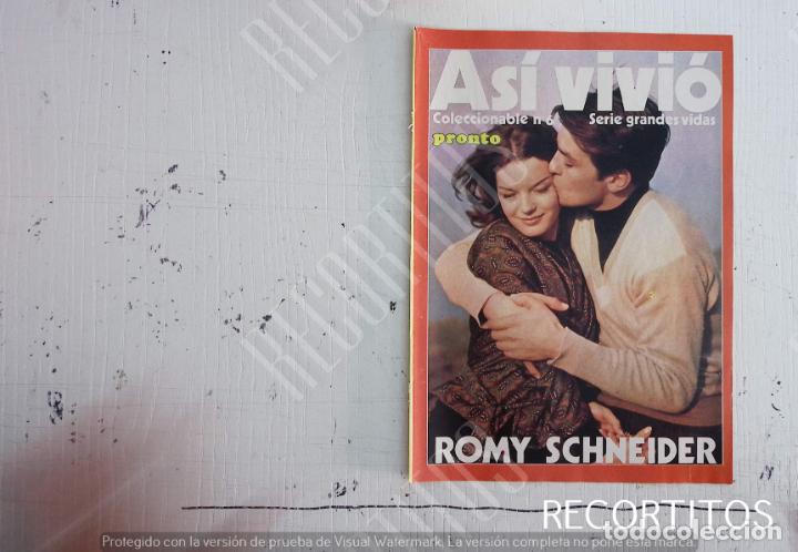Coleccionismo de Revistas y Peri&oacute;dicos: asi vivio romy schneider capitulo 6 alain delon
