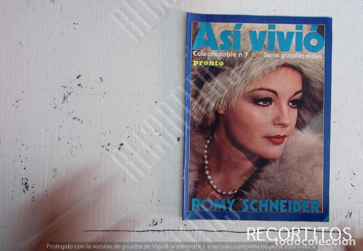 Coleccionismo de Revistas y Peri&oacute;dicos: asi vivio romy schneider capitulo 7 alain delon