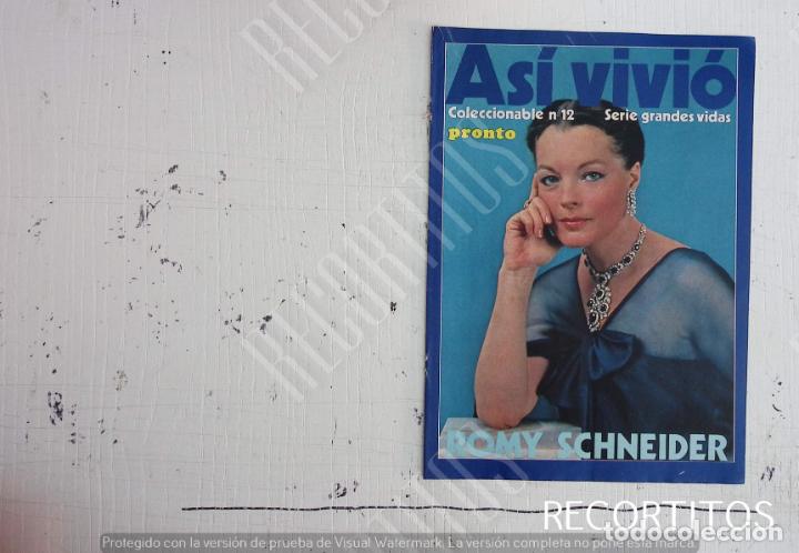 Coleccionismo de Revistas y Peri&oacute;dicos: asi vivio romy schneider capitulo 12 alain delon