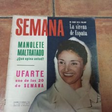 Coleccionismo de Revistas y Periódicos: SEMANA - Nº 1357 / 19 DE FEBRERO DE 1966