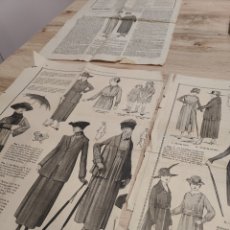 Coleccionismo de Revistas y Periódicos: FIGURINES CA. 1910 LA MODA ELEGANTE ILUSTRADA