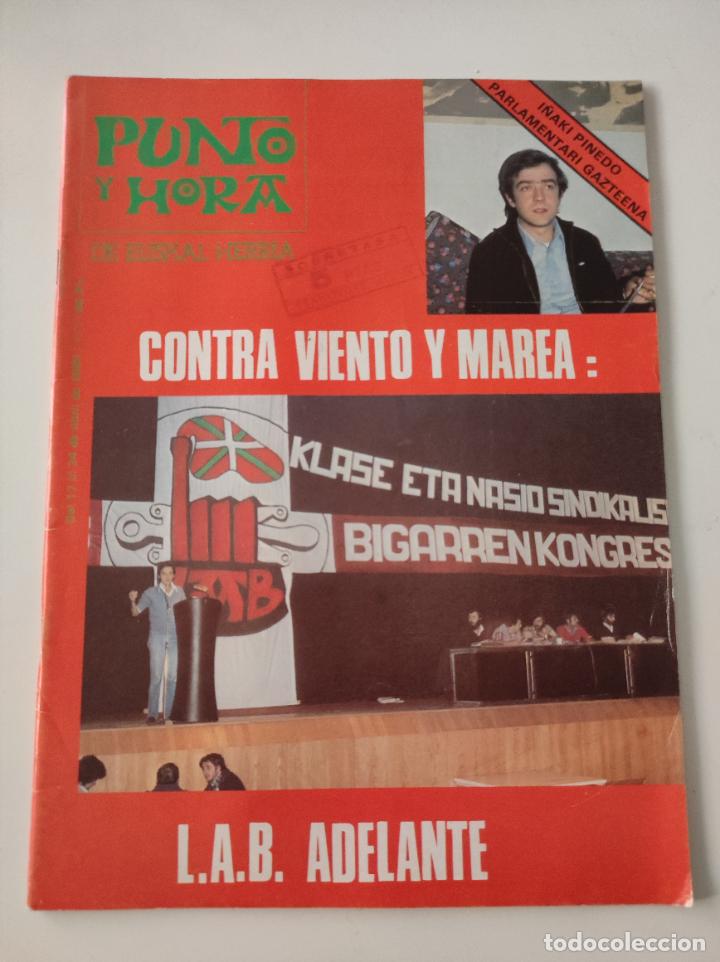 Collezionismo di Riviste e Giornali: Revista Punto y Hora de Euskal Herria.N&ordm; 171 - VVAA