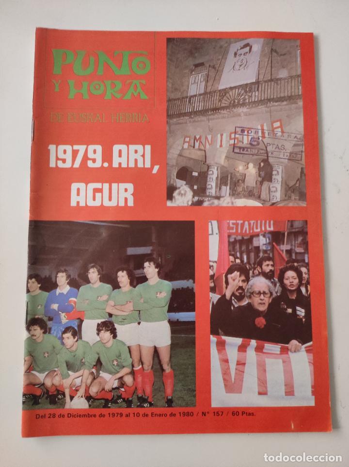 Collezionismo di Riviste e Giornali: Revista Punto y Hora de Euskal Herria.N&ordm; 157 - VVAA