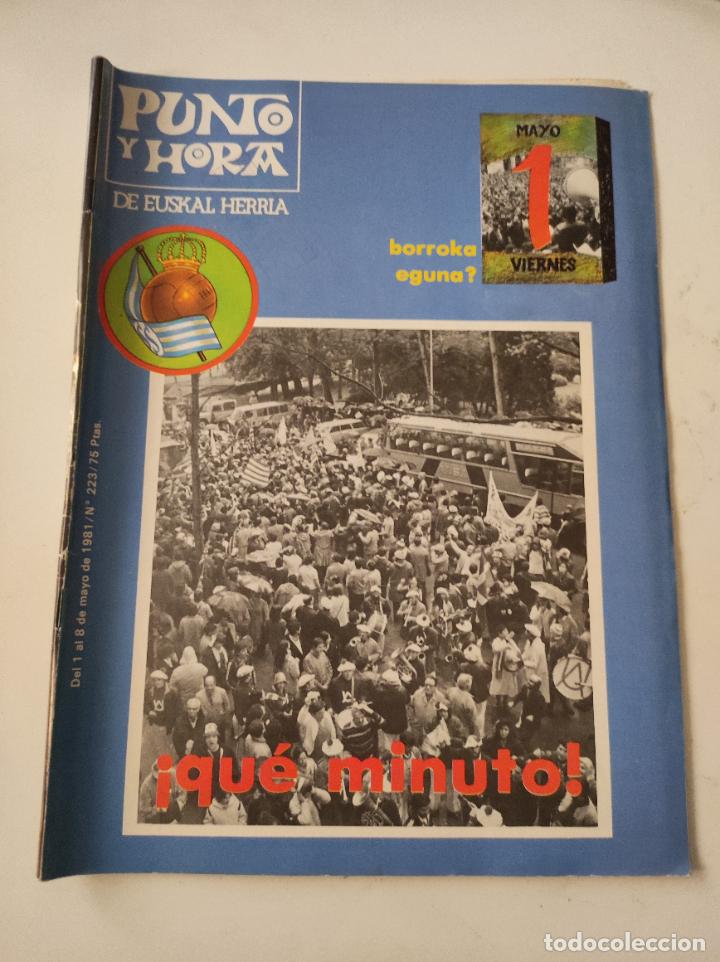 Collezionismo di Riviste e Giornali: Revista Punto y Hora de Euskal Herria. N&ordm; 223 - VVAA