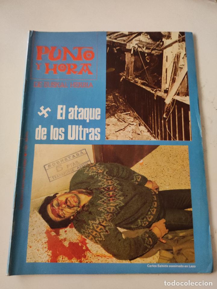 Collezionismo di Riviste e Giornali: Revista Punto y Hora de Euskal Herria.N&ordm; 160 - VVAA