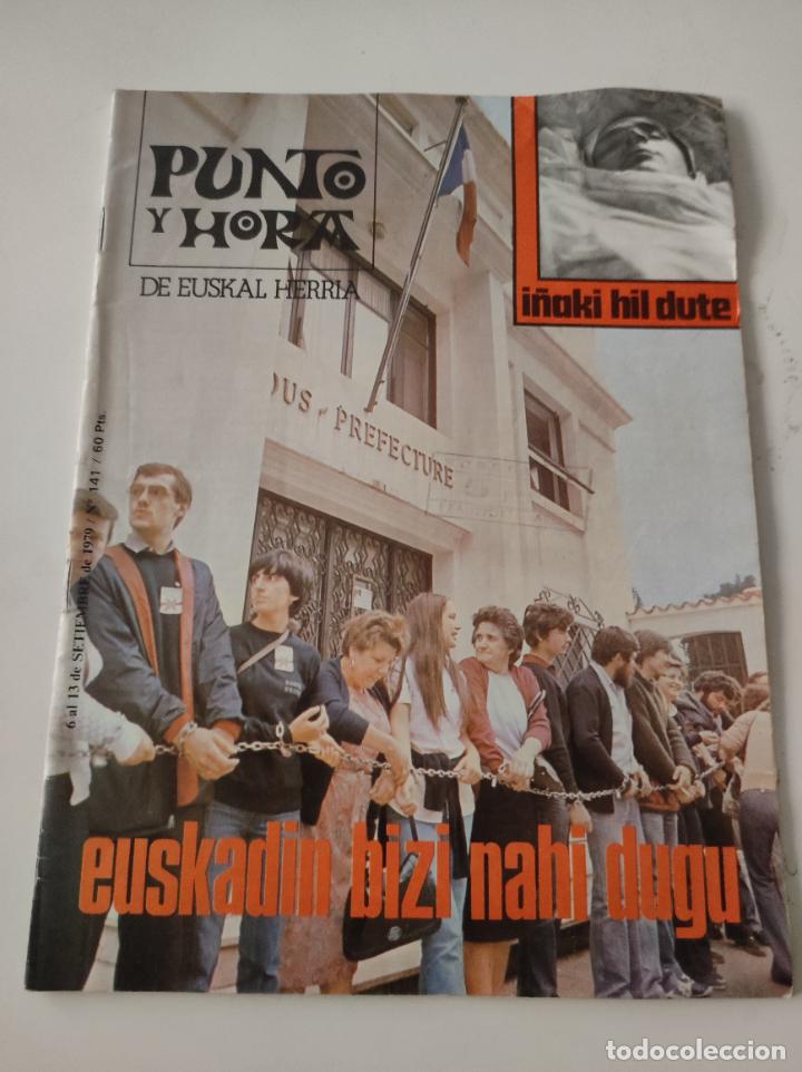 Collezionismo di Riviste e Giornali: Revista Punto y Hora de Euskal Herria.N&ordm; 141 - VVAA