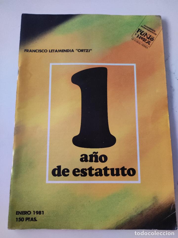 Collezionismo di Riviste e Giornali: Revista Punto y Hora de Euskal Herria Enerode 1981 - VVAA