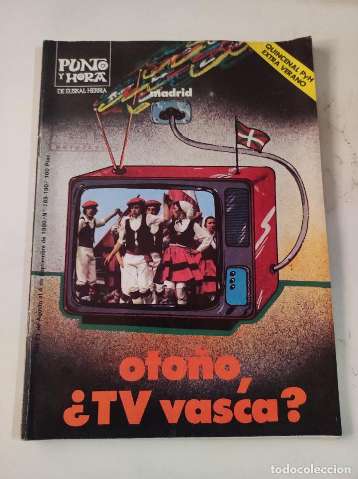 Collezionismo di Riviste e Giornali: Revista Punto y Hora de Euskal Herria.N&ordm; 189-90 - VVAA