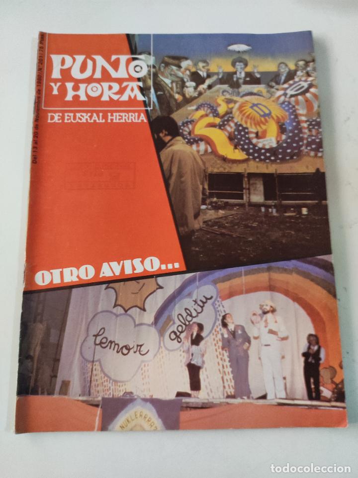 Collezionismo di Riviste e Giornali: Revista Punto y Hora de Euskal Herria.N&ordm; 201 - VVAA
