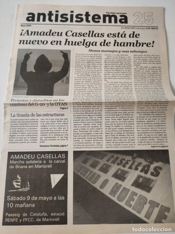 Collezionismo di Riviste e Giornali: Revista ANTISISTEMA N&ordm; 25 - VVAA