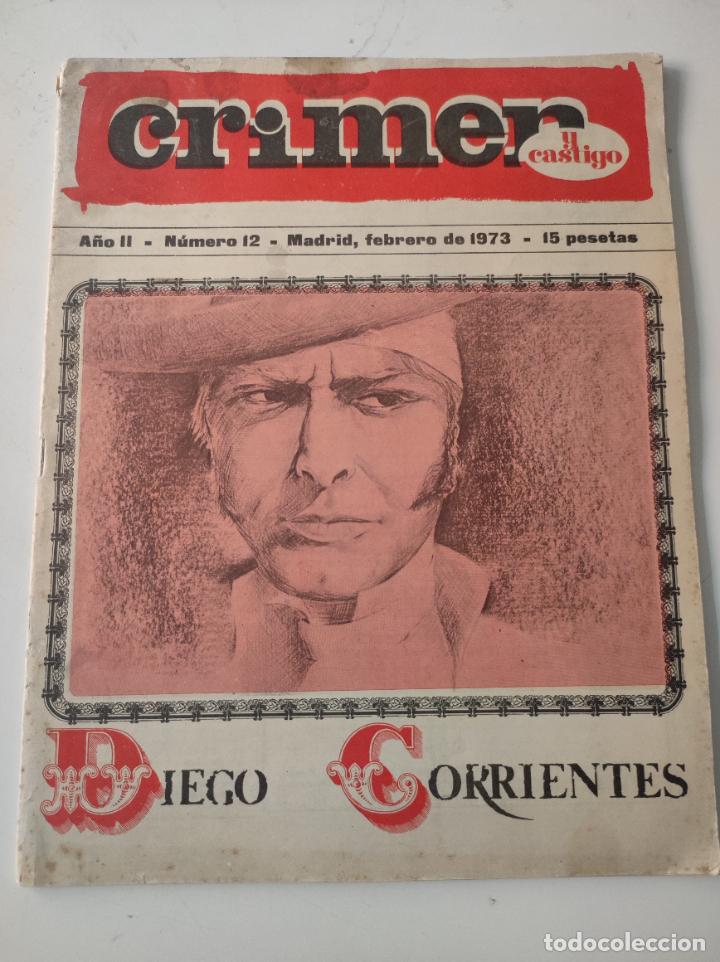 Collezionismo di Riviste e Giornali: Revista Crimen y Castigo A&ntilde;o II N&ordm; 12 Febrero 1973 - VVAA