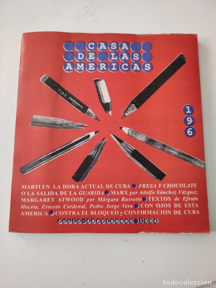 Collection Magazines and Newspapers: Revista Casa de las Americas N&ordm; 196.J-S.1994 - VVAA
