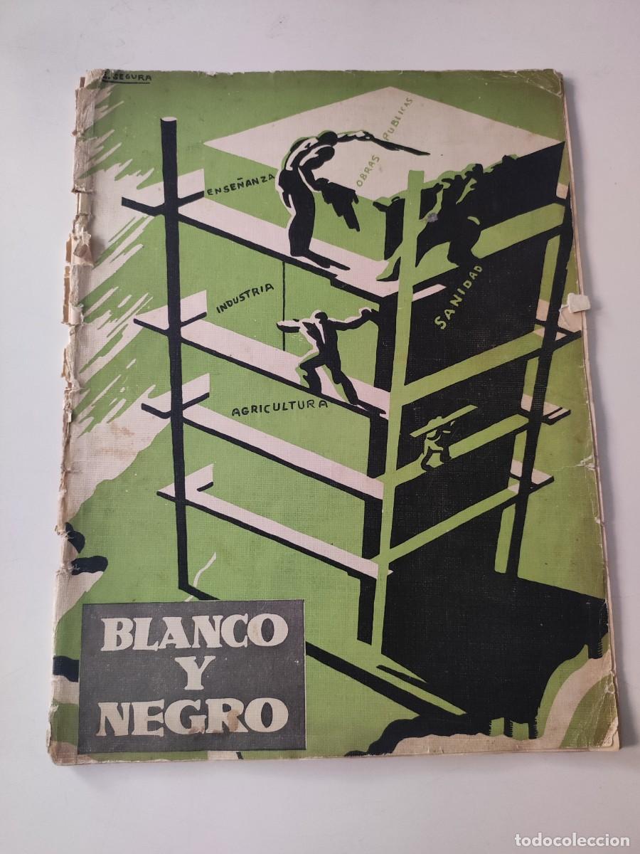 Colecionismo de Revistas e Jornais: Revista Blanco y Negro. N&uacute;mero 8. 1938.