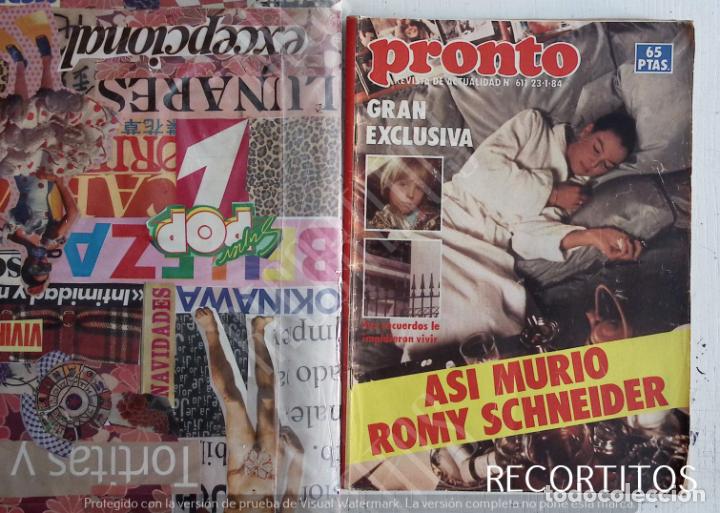 Coleccionismo de Revistas y Peri&oacute;dicos: ROMY SCHNEIDER reportaje y portada