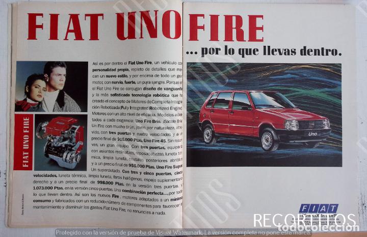 Coleccionismo de Revistas y Peri&oacute;dicos: fiat uno anuncio publicidad